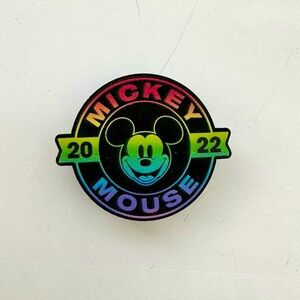 Disney Crocs Mickey Rainbow Jibbitz Charm